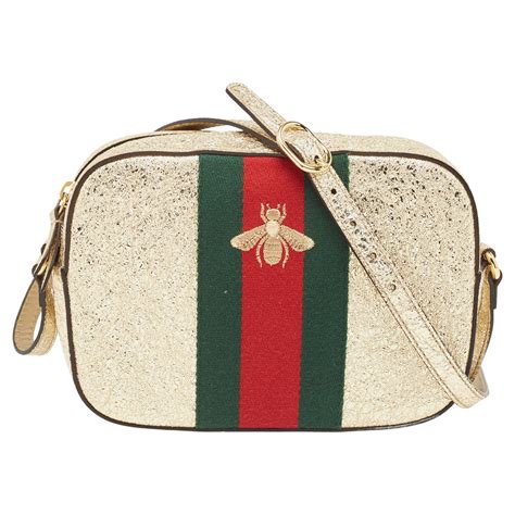 gucci webby bee crossbody